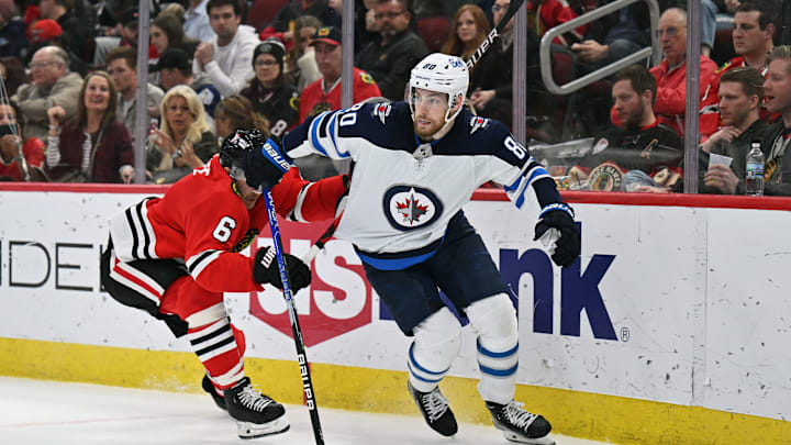 Pierre-Luc Dubois (Photo by Jamie Sabau/Getty Images)