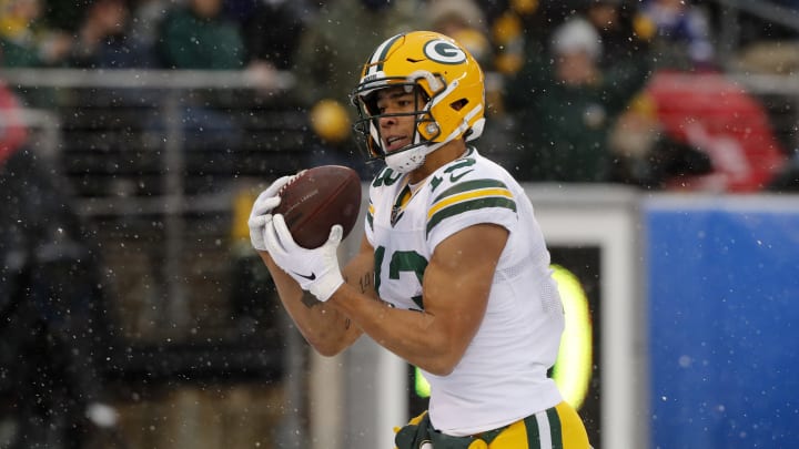 Green Bay Packers, Alan Lazard (Photo by Jim McIsaac/Getty Images)