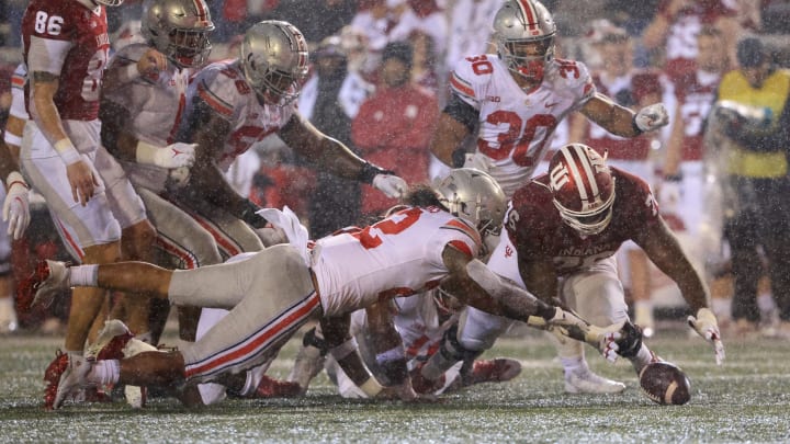 The Ohio State football team finally has the linebackers playing free.(Photo by Justin Casterline/Getty Images)