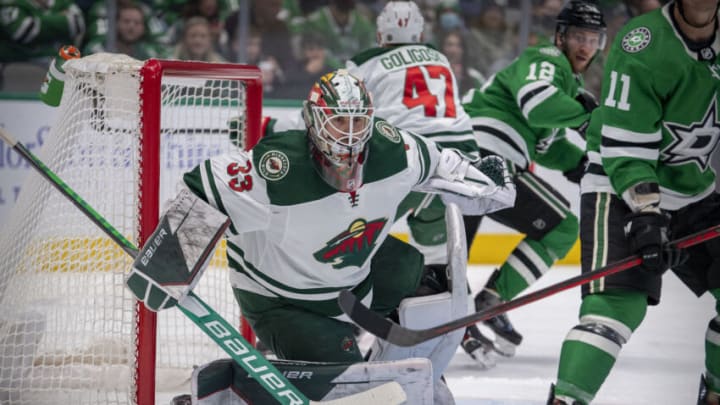 Minnesota Wild goalie Cam Talbot is scheduled to make his return to the net on Monday against the Montreal Canadiens.(Jerome Miron-USA TODAY Sports)