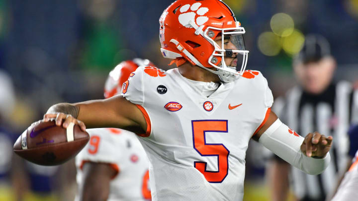 Clemson lost to the Ohio State football team last year and now has a new quarterback. Can they get back over the hump? (Photo by Matt Cashore-Pool/Getty Images)
