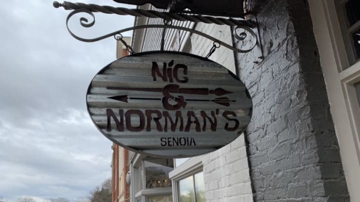 Nic and Norman's restaurant in Downtown Senoia. (Photo by Jeffrey Kopp)