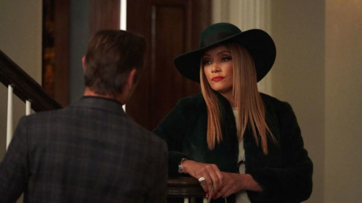Dynasty -- "Battle Lines" -- Image Number: DYN312a_0271bb.jpg -- Pictured: Michael Michele as Dominique -- Photo: Bob Mahoney/The CW -- © 2020 The CW Network, LLC. All Rights Reserved