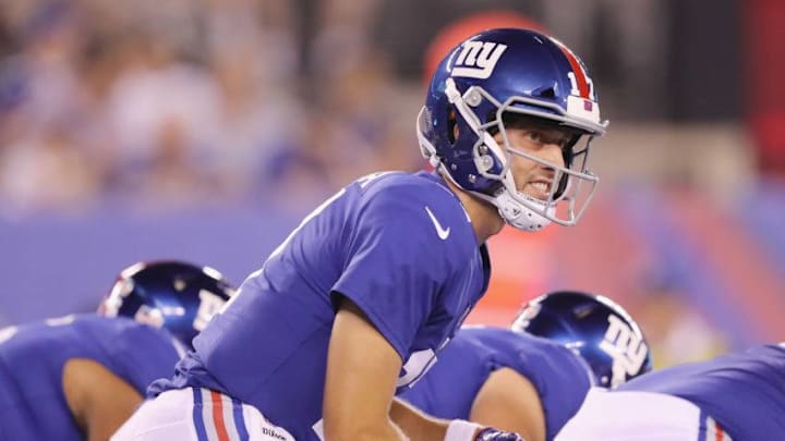 New York Giants. Kyle Lauletta (Photo by Elsa/Getty Images)