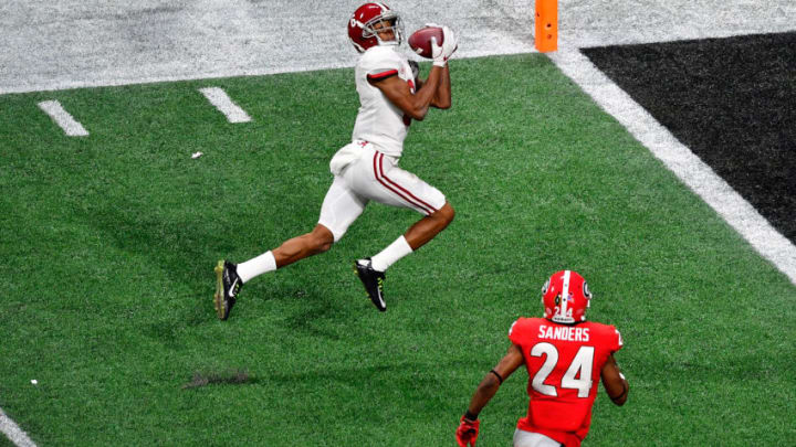 ATLANTA, GA - JANUARY 08: DeVonta Smith