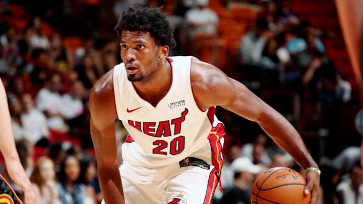 MIAMI, FL - OCTOBER 1: Justise Winslow