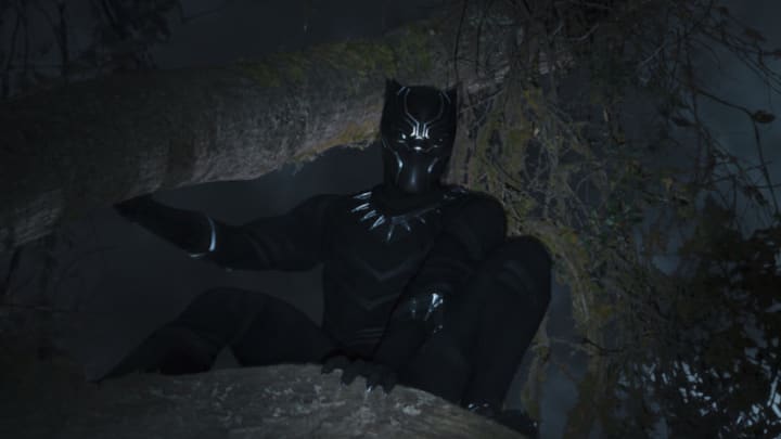 Marvel Studios' BLACK PANTHER..Black Panther/T'Challa (Chadwick Boseman)..Ph: Film Frame..©Marvel Studios 2018