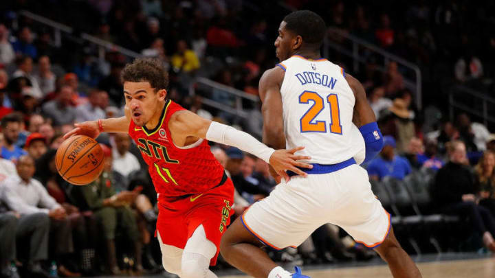 Trae Young #11 of the Atlanta Hawks (Photo by Kevin C. Cox/Getty Images)