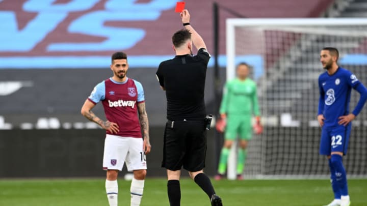 West Ham were on the end of a questionable refereeing call