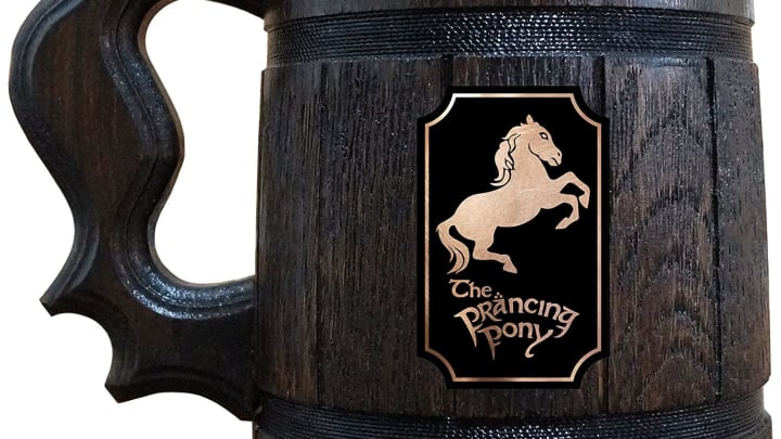 Discover Wildmugs' Prancing Pony 'The Lord of the Rings' mug on Amazon.