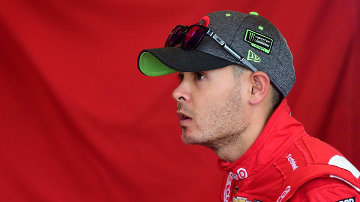 JOLIET, IL – SEPTEMBER 15: Kyle Larson, driver of the #42 Target Chevrolet (Photo by Jared C. Tilton/Getty Images)