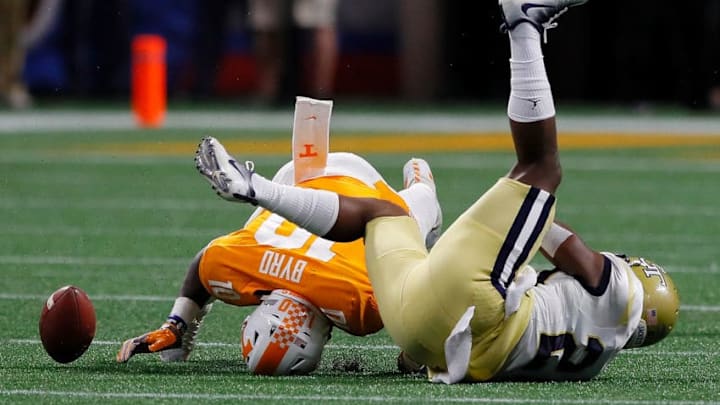 ATLANTA, GA - SEPTEMBER 04: Tyler Byrd