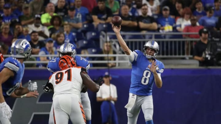 DETROIT, MI - AUGUST 18: Dan Orlovsky