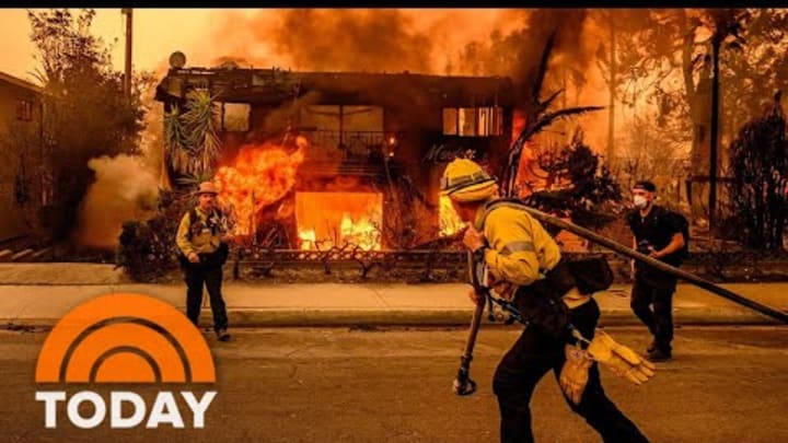 California wildfires: Firefighters struggle with strained water system