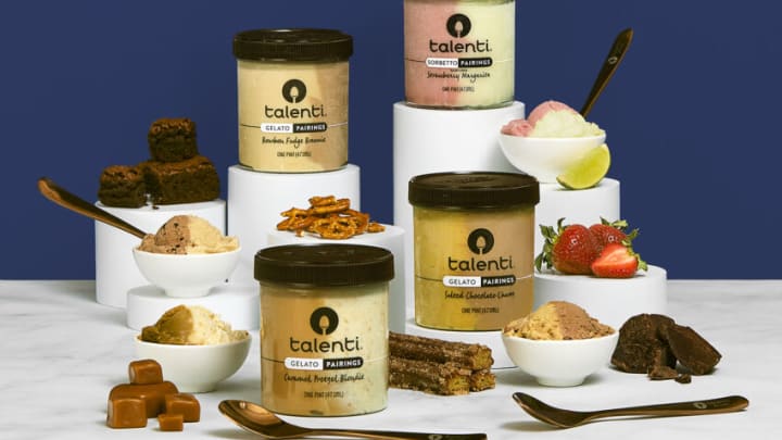 New Talenti Gelato Pairings for 2022, photo provided by Unilever