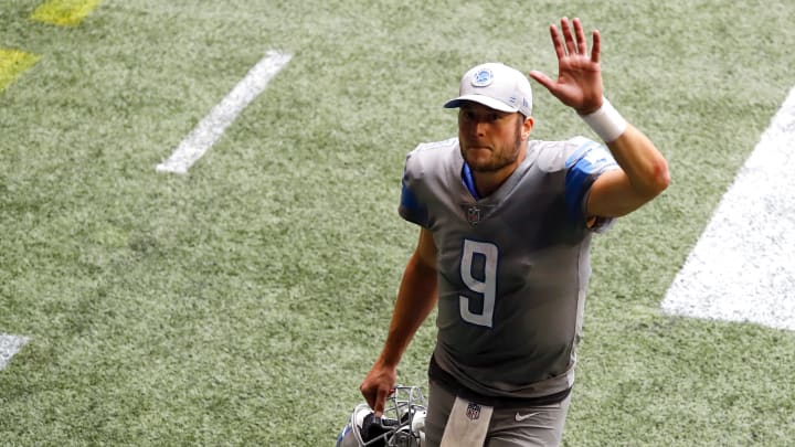 Detroit Lions QB Matthew Stafford (Photo by Kevin C. Cox/Getty Images)