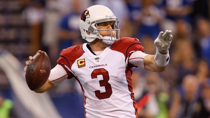 Fantasy Football Start Em: Carson Palmer (Photo by Michael Reaves/Getty Images)