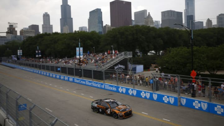 NASCAR rain delay today Chicago Street Race (Photo by Jared C. Tilton/Getty Images)