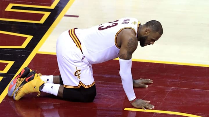 CLEVELAND, OH - JUNE 09: LeBron James