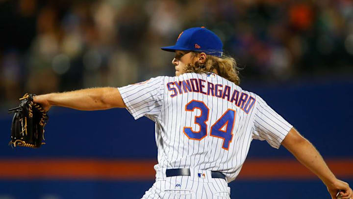 NEW YORK, NY - SEPTEMBER 23: Noah Syndergaard (Photo by Jim McIsaac/Getty Images)