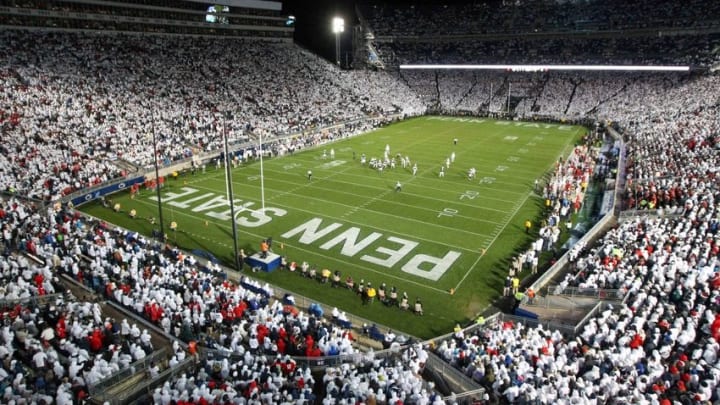 Oct 22, 2016; University Park, PA, USA; A general view of Beaver Stadium during the third quarter between the Penn State Nittany Lions and the Ohio State Buckeyes. Penn State defeated Ohio State 24-21. Mandatory Credit: Matthew O