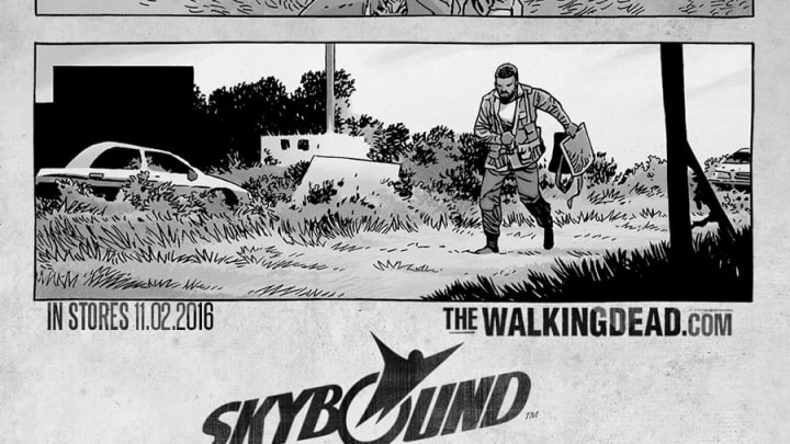 The Walking Dead 160 preview panel - Image Comics and Skybound