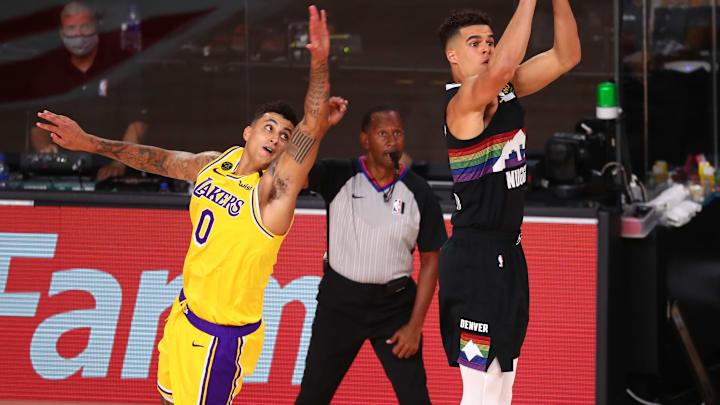 Kyle Kuzma Mandatory Credit: Kim Klement-USA TODAY Sports