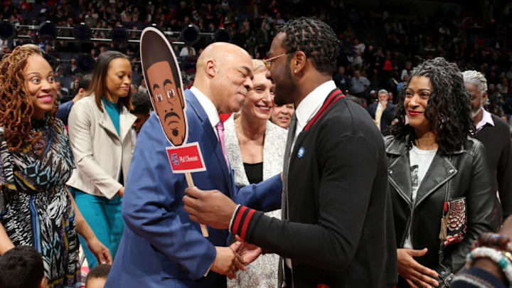 WASHINGTON, DC - MARCH 23: Phil Chenier and John Wall