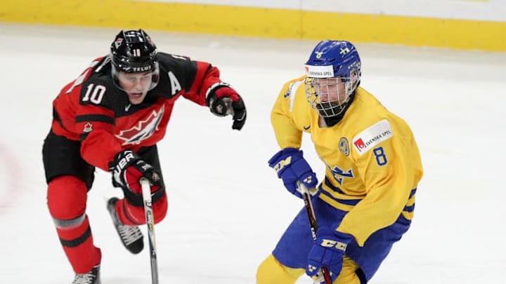 BUFFALO, NY - JANUARY 05: Rasmus Dahlin