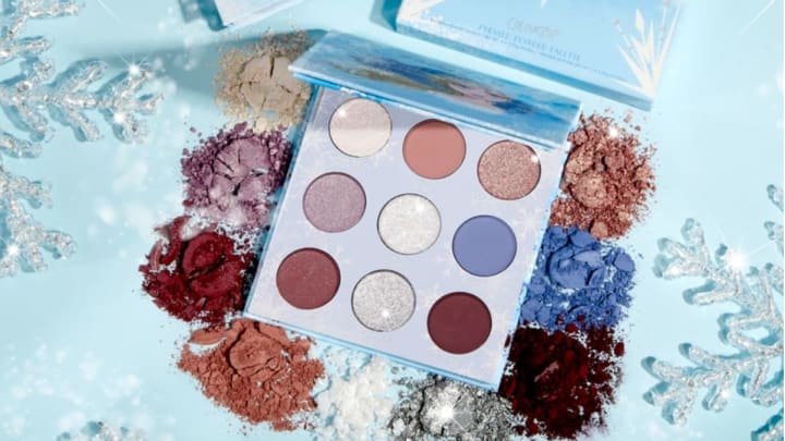 Discover the Disney x ColourPop Elsa from Frozen eyeshadow palette.