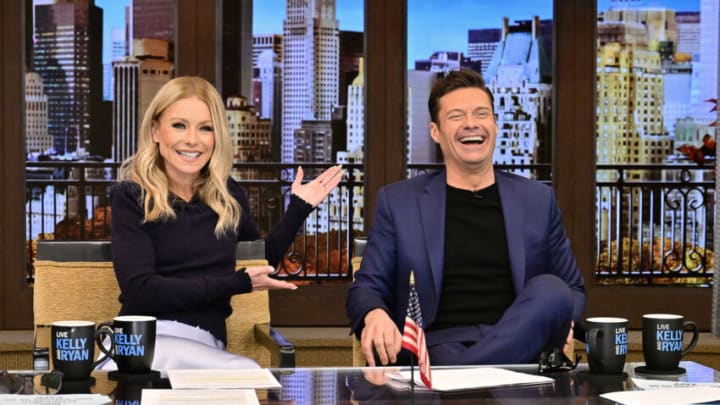 LIVE! WITH KELLY AND RYAN - Airs 11/14/22 - “Live! With Kelly and Ryan,” airs weekdays in syndication on ABC.(ABC/Jeff Neira)KELLY RIPA, RYAN SEACREST