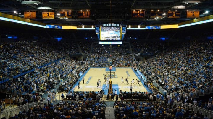 December 10, 2016; Los Angeles, CA, USA; General view as the UCLA Bruins play against the Michigan Wolverines during the first half at Pauley Pavilion. Mandatory Credit: Gary A. Vasquez-USA TODAY Sports