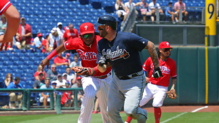 PHILADELPHIA, PA - JULY 31: Maikel Franco