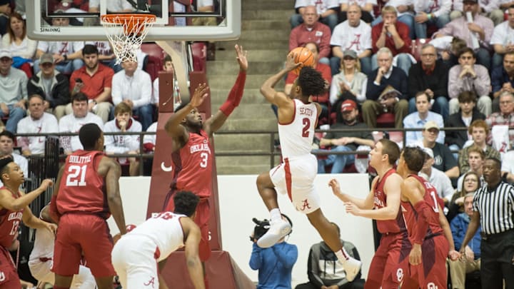 TUSCALOOSA, AL – JANUARY 27: Collin Sexton #2 of the Alabama Basketball team (Photo by Michael Chang/Getty Images)