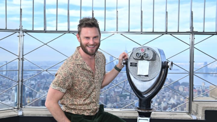 NEW YORK, NEW YORK - SEPTEMBER 12: Bobby Berk visits the Empire State Building on September 12, 2023 in New York City. (Photo by Roy Rochlin/Getty Images for Empire State Realty Trust)