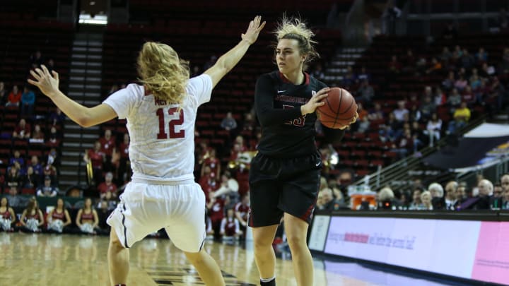 SEATTLE, WA – MARCH 03: Washington State Cougar Alexys Swedlund (Photo by Aric Becker/Icon Sportswire via Getty Images)