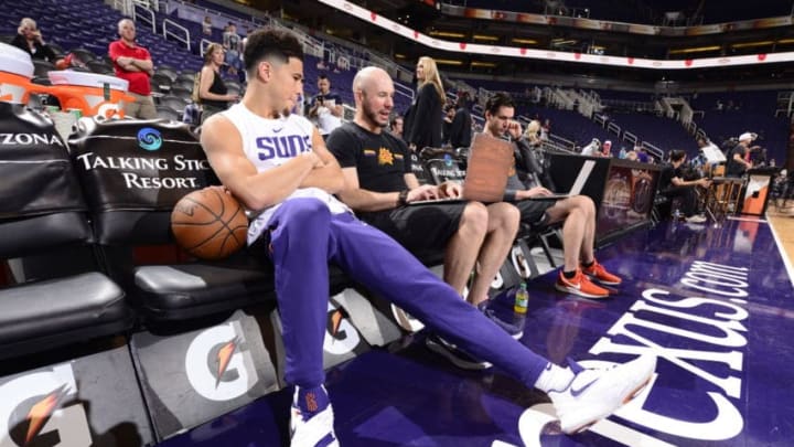 Devin Booker Phoenix Suns (Photo by Barry Gossage/NBAE via Getty Images)