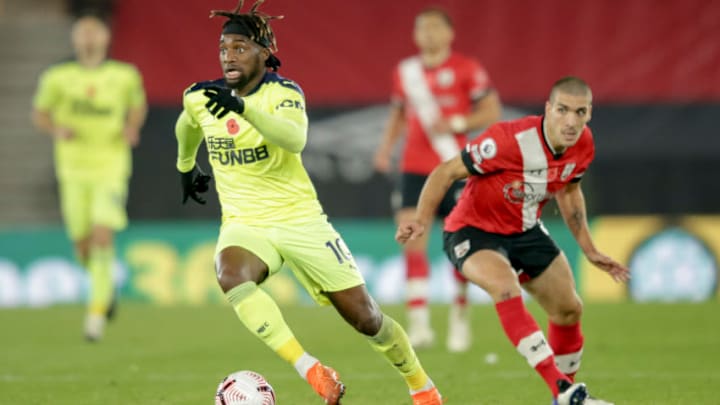 Allan Saint-Maximin of Newcastle United. (Photo by Robin Jones/Getty Images)