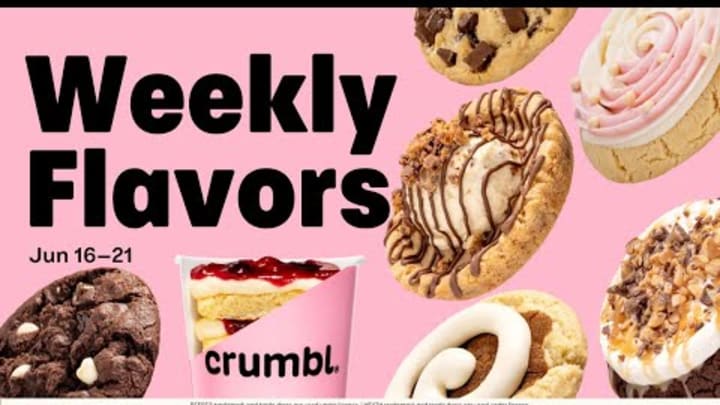 CINNAMON ROLL COOKIE, WEDDING CAKE COOKIE, & More! | Crumbl