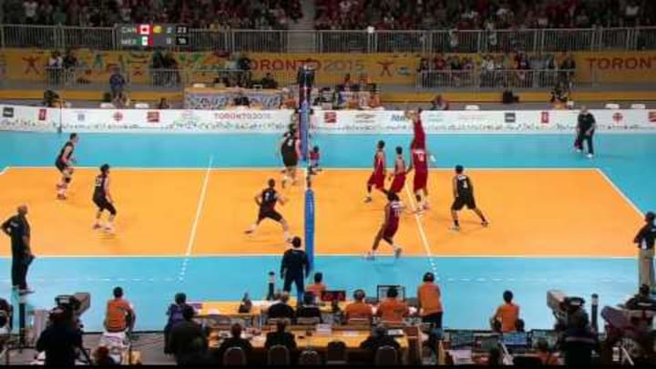 Crazy kick save...in volleyball Crazy kick save...in volleyball