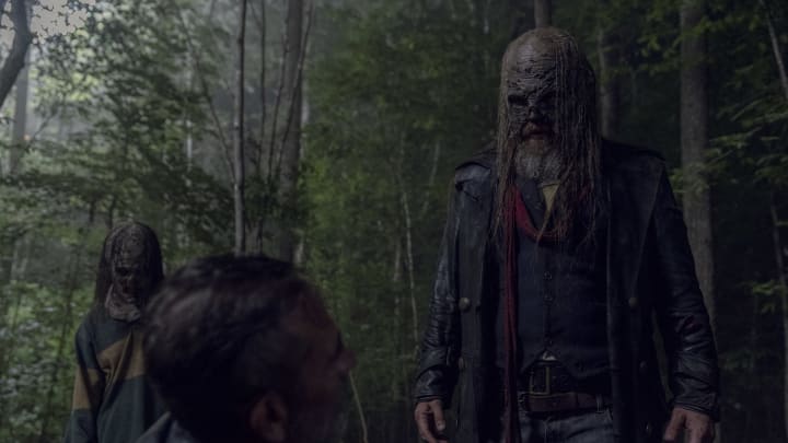 Jeffrey Dean Morgan as Negan, Ryan Hurst as Beta – The Walking Dead _ Season 10, Episode 5 – Photo Credit: Jace Downs/AMC