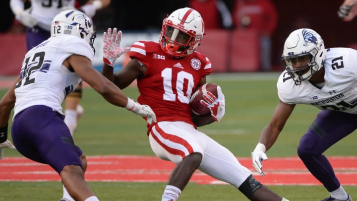 LINCOLN, NE - NOVEMBER 04: Wide receiver JD Spielman