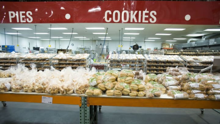 Fresh baked good on sale at Costco, a popular warehouse-style store packed with bulk items from food to clothing, offered at reduced prices in Brooklyn. (Photo by Ramin Talaie/Corbis via Getty Images)