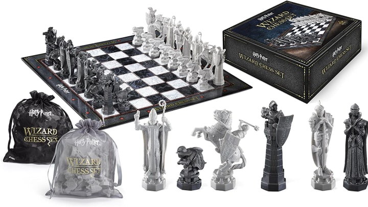 Discover the Nobel Collection's 'Harry Potter' Wizards Chess set on Amazon.