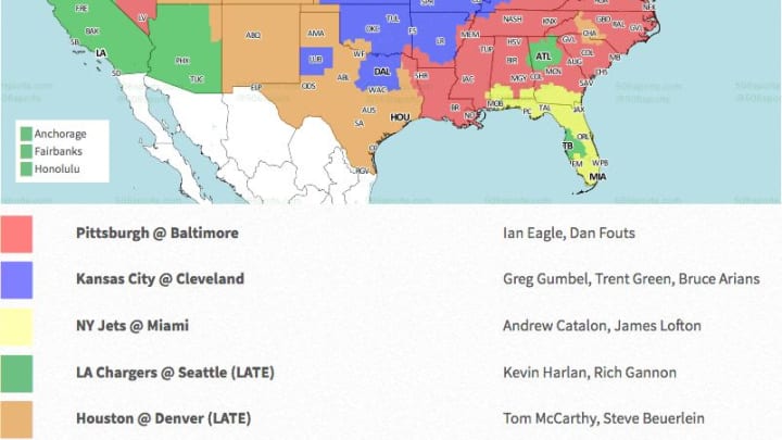 NFL Week 9 schedule, TV information for all 14 Week 9 NFL games