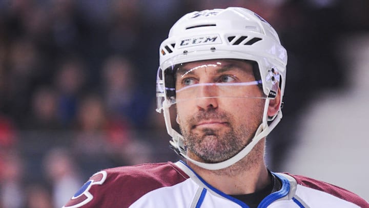 CALGARY, AB - MARCH 27: Francois Beauchemin