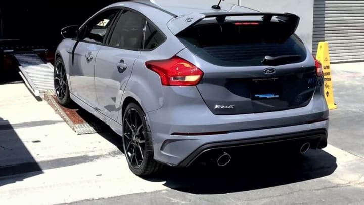 Ford Focus RS on the Dyno at HG Motorsports (Photo Kelly G.)