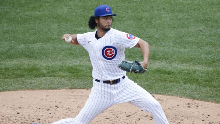 CHICAGO, ILLINOIS - AUGUST 23: Yu Darvish #11 of the Chicago Cubs (Photo by Nuccio DiNuzzo/Getty Images)