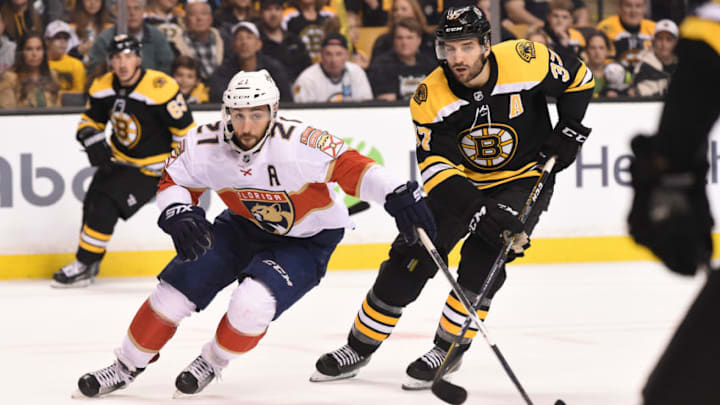 BOSTON, MA - MARCH 31: Vincent Trocheck