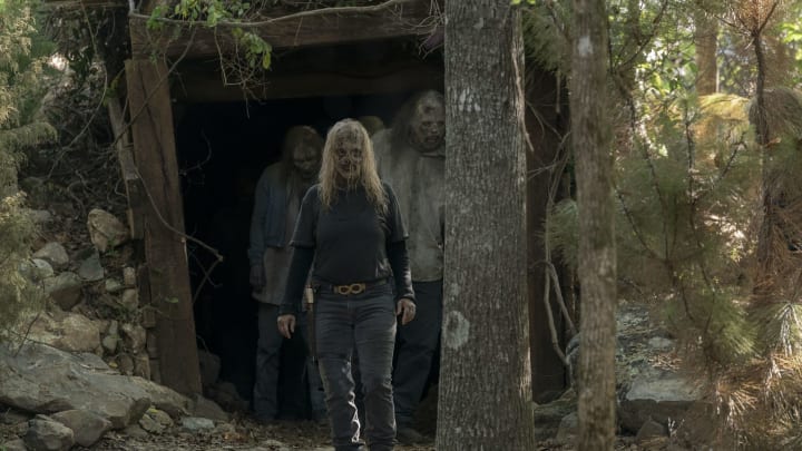 Samantha Morton as Alpha - The Walking Dead _ Season 10, Episode 10 - Photo Credit: Jace Downs/AMC